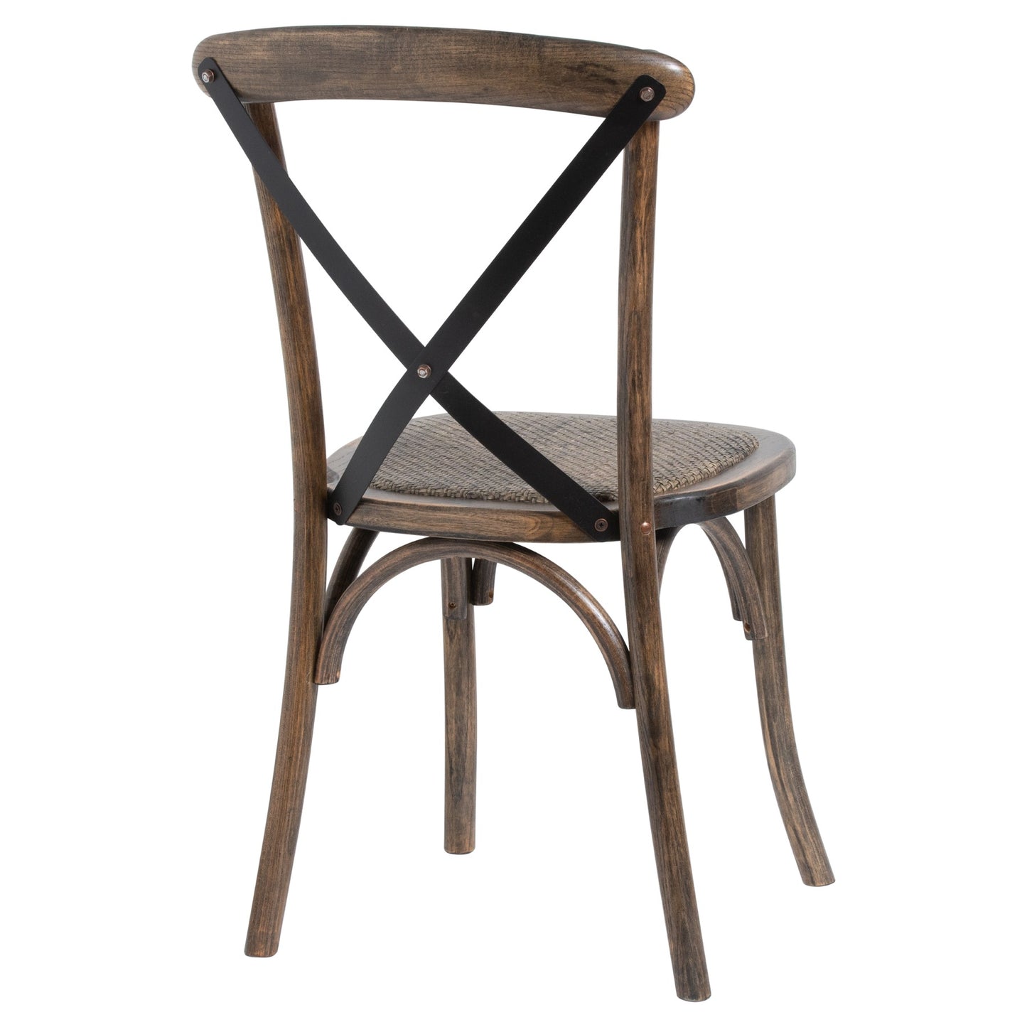 Oak Cross Back Dining Chair