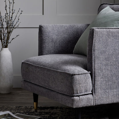 Hampton Grey Large Arm Chair - Casa Bettini