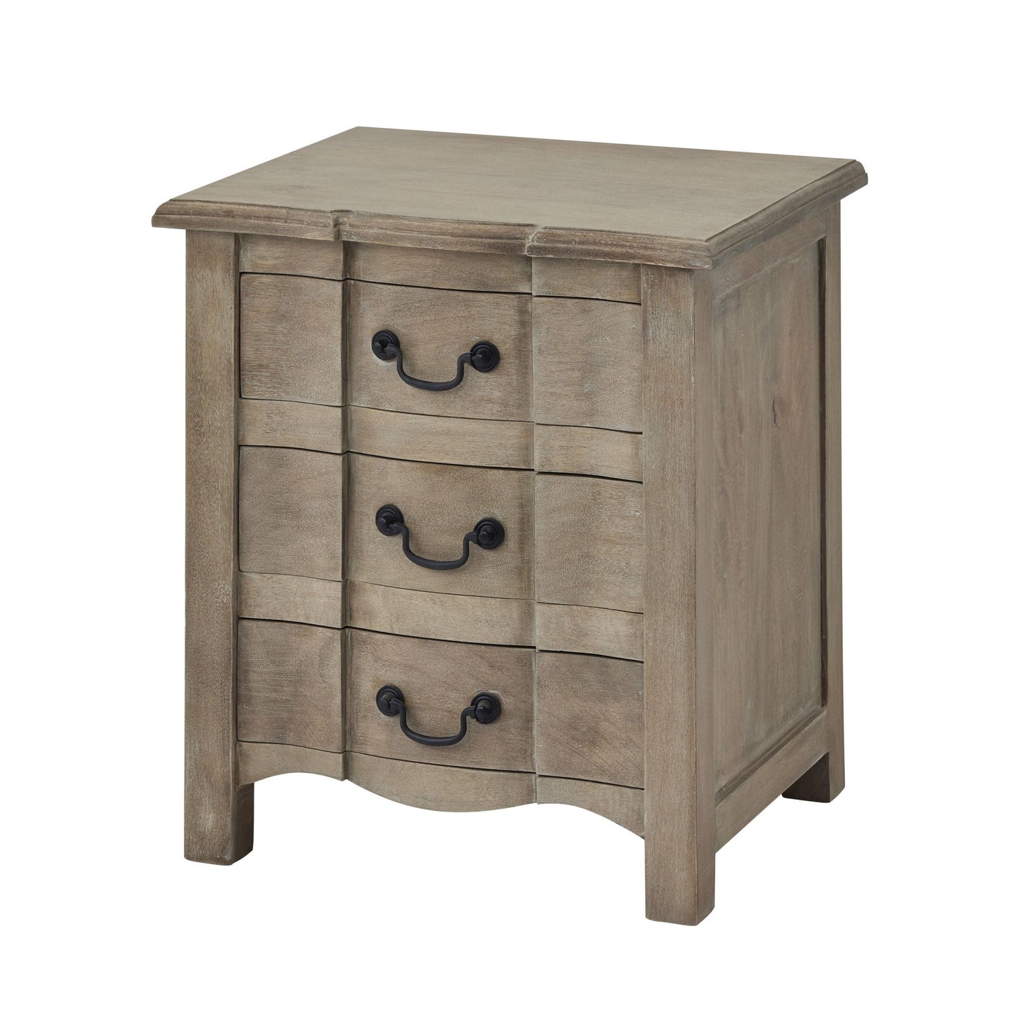 Copgrove Collection 3 Drawer Bedside Table - Casa Bettini
