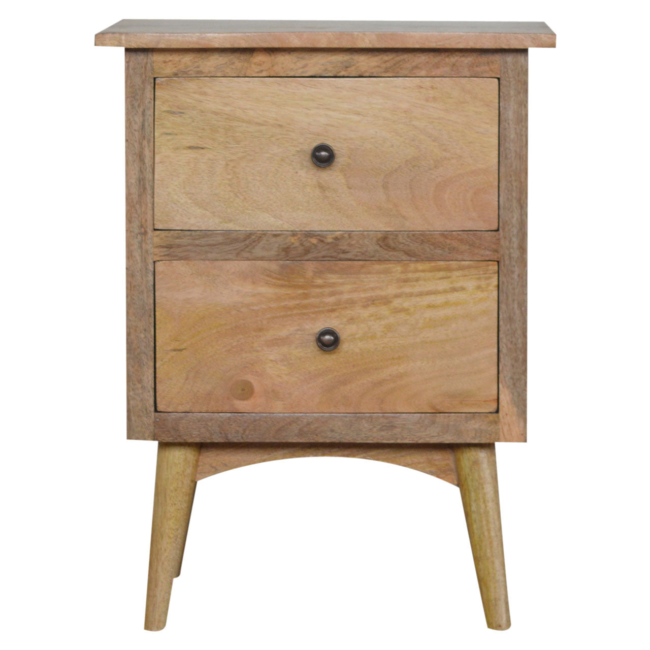 Nordic Style Bedside with 2 Drawers