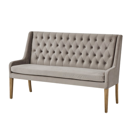 Henley Luxury Large Button Pressed Dining Bench